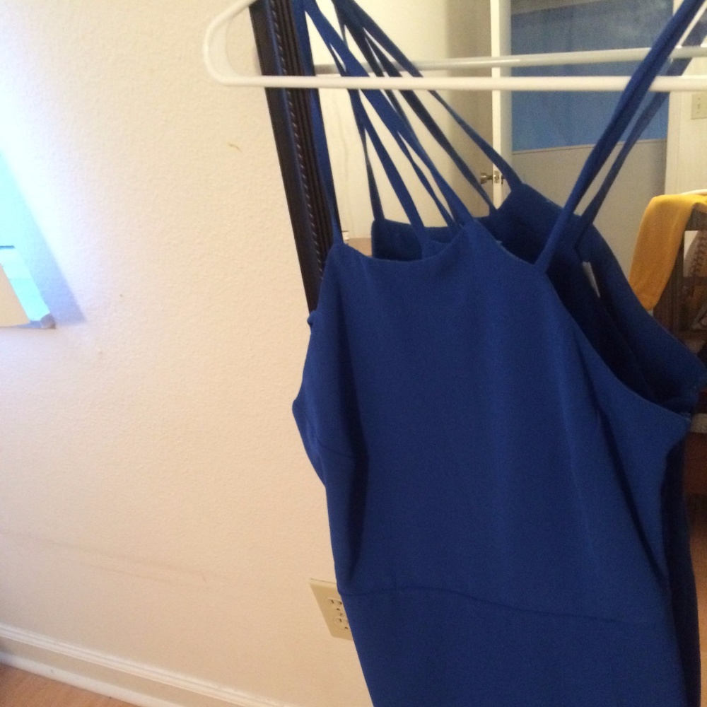 Stylish Blue Mini Dress